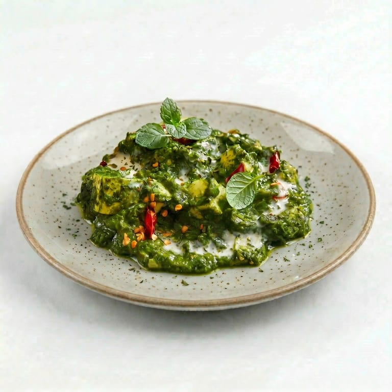 Savor Our Palak Paneer