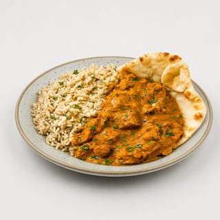 Chicken Curry with Jeera Rice