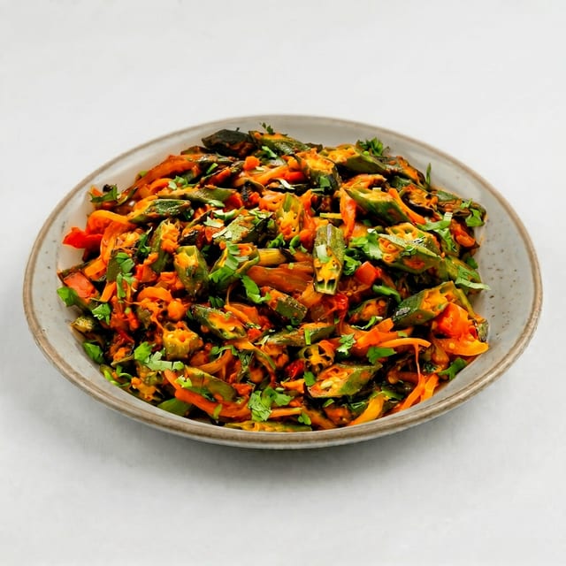 Okra Masala.