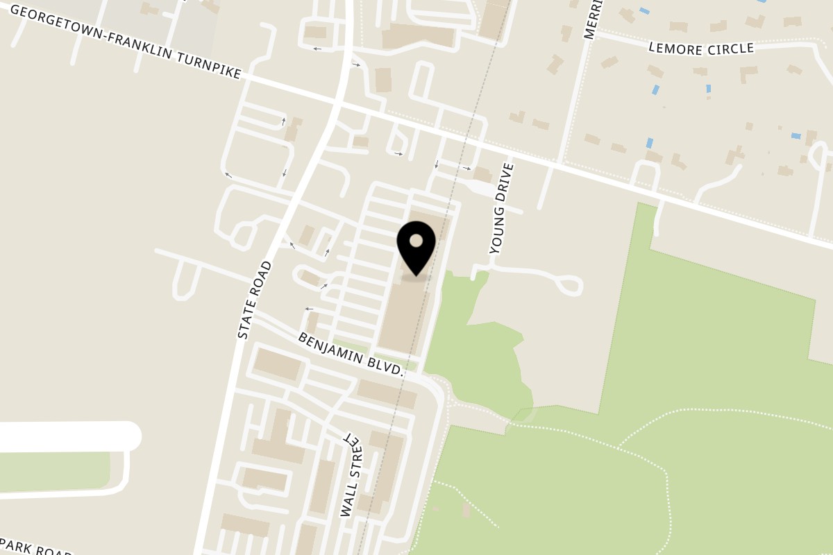 Map showing the location of TripT food LLC on 1225 State Rd # 16 in Princeton